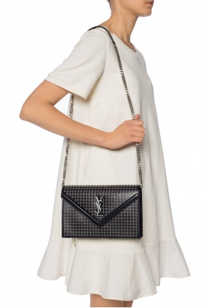 Monogram' shoulder bag with decorative elements, zdjęcie 2 Monogram' shoulder bag with decorative elements od Saint Laurent
